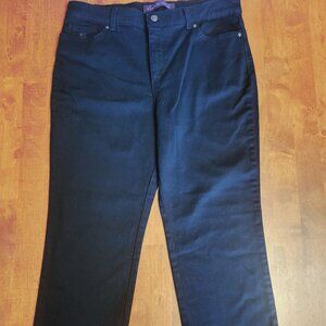 Gloria Vanderbilt ~ Sz 14P ~ “Amanda” Straight Leg Pants/Jeans~Excellent Condion